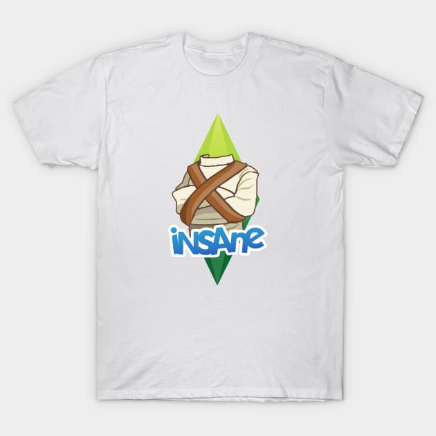 The Sims Insane T-Shirt by crtswerks